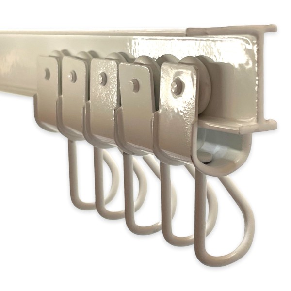 Riel aluminio cortina exterior | Carril para cortinas de porche, pérgola y terraza