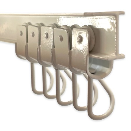Riel aluminio cortina exterior | Carril para cortinas de porche, pérgola y terraza