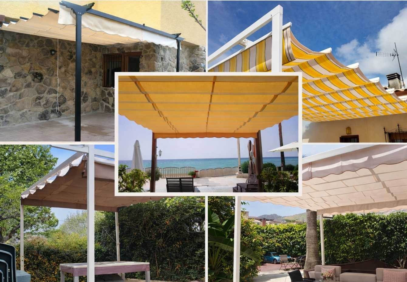 Repuestos para pérgolas correderas y toldo patio | Teletoldo