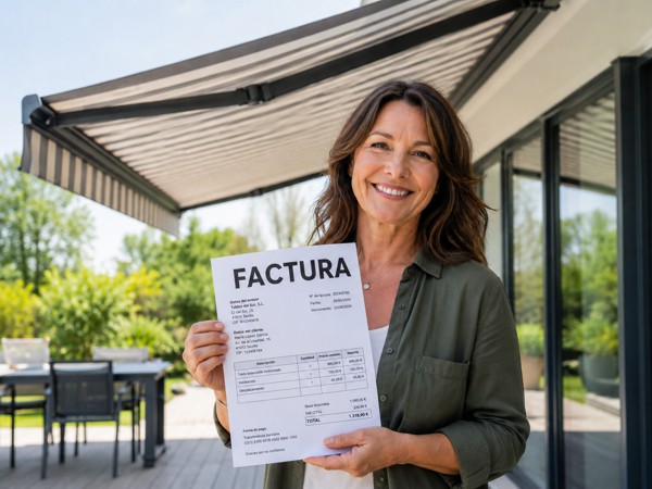 Factura toldo