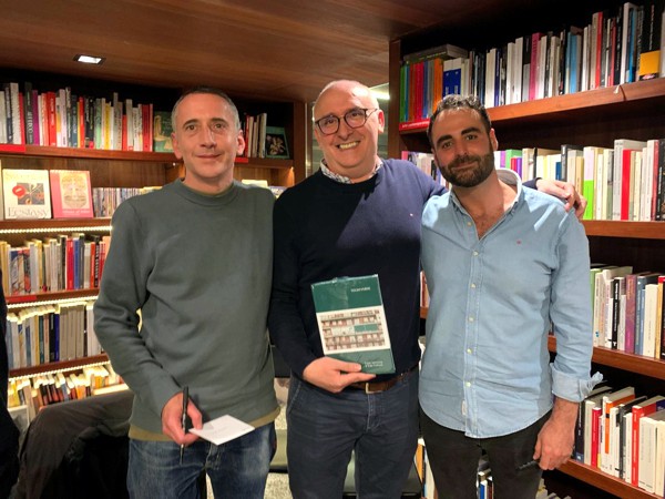 Pablo Arboleda y Kike Carbajal presentacion del toldo verde