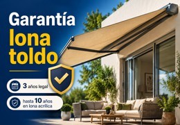 Garantía de la lona para toldo: lo que cubre, lo que no cubre y lo que nadie te explica
